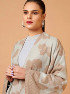 Comfort-Fit Poncho with Ponchu Pattern in Multi