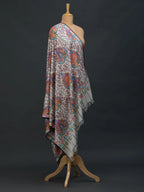 Elegant Handloom Pashmina Shawl in White