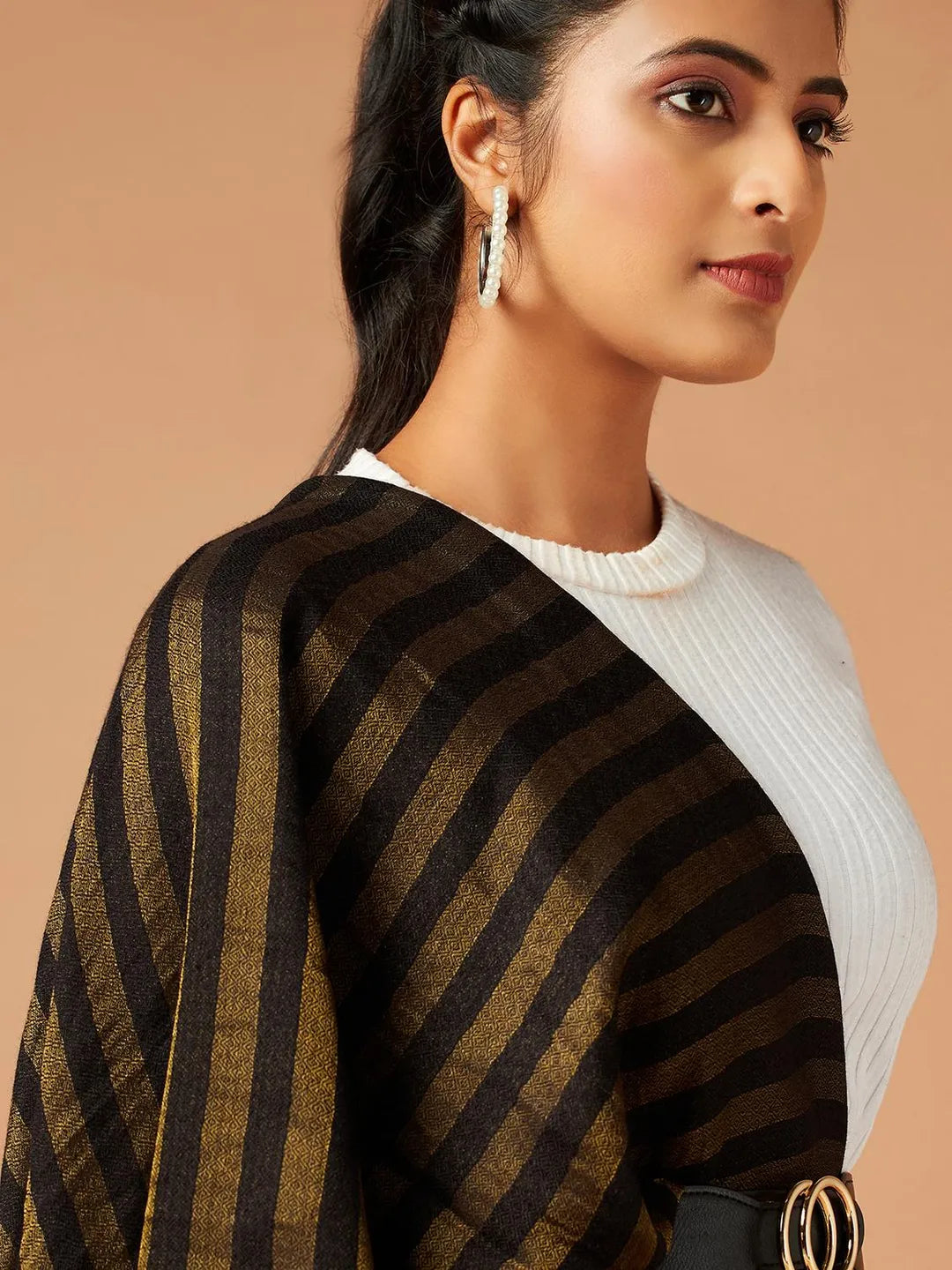 Classic Cashmere Stole in Multi