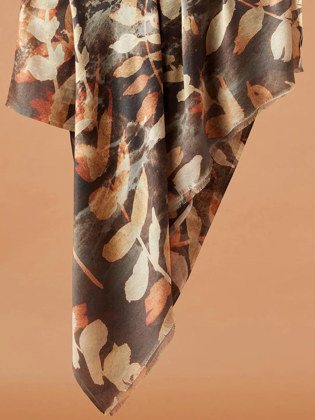 Casual Scarf with Printed Pattern in Multi