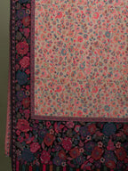 Classic Shawl Wool Blend with Kaani Pattern in Beige