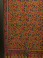 Classic Shawl Wool Blend with Kaani Pattern in Yellow