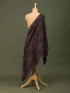 Chic Stole Wool Blend with Kaani Pattern in Multi