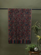 Chic Stole Wool Blend with Kaani Pattern in Multi