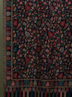 Chic Stole Wool Blend with Kaani Pattern in Multi