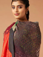 Casual Scarf with Printed Pattern in Multi