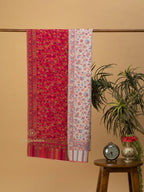 Chic Stole Wool Blend with Kaani Pattern in Multi