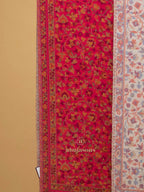 Chic Stole Wool Blend with Kaani Pattern in Multi