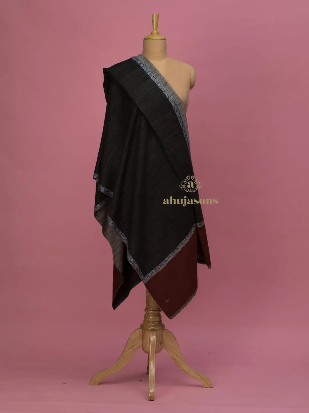 Classic Handloom Pashmina Shawl in Multi
