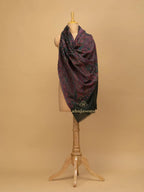 Classic Shawl Wool Blend with Jaal With Zari Pattern in Multi