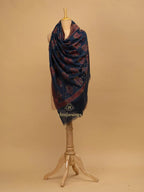 Classic Shawl Wool Blend with Kaani Jaal Pattern in Multi