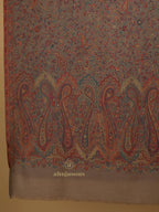 Classic Shawl Wool Blend with Jaal With Zari Pattern in Multi