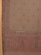 Elegant Shawl Wool Blend with Booti Pattern in Multi