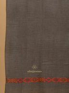 Classic Shawl Wool Blend with Kaani Pattern in Beige