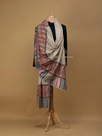Classic Shawl Wool Blend with Kaani Pattern in Multi