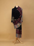 Elegant Shawl Wool Blend with Kaani Pattern in Multi