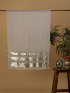 Elegant Stole Sequined Detailing with Sequence Pattern in Beige