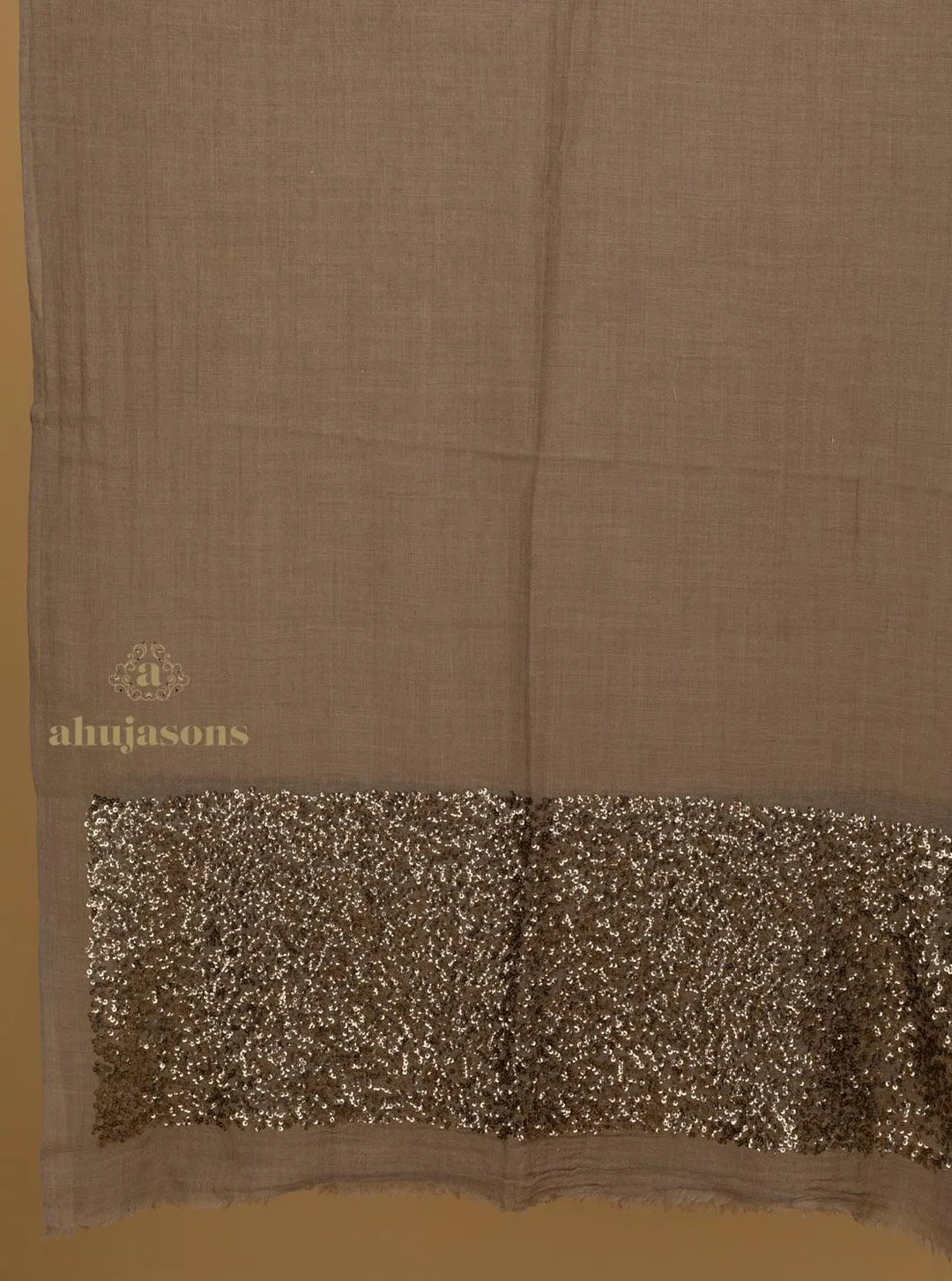 Chic Stole Sequined Detailing with Sequence Pattern in Multi