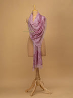 Chic Stole Sequined Detailing with Sequence Pattern in Pink