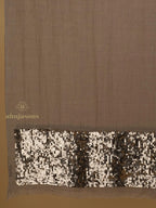 Elegant Stole Sequined Detailing with Sequence Pattern in Brown