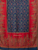 Elegant Silk Dupatta Silken Texture in Blue