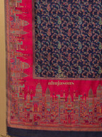 Elegant Silk Dupatta Silken Texture in Black