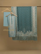 Cotton Silk Suit With Zari Weaving