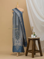 Cotton Silk Suit With Zari Weaving