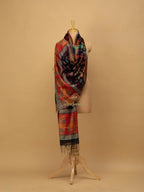 Elegant Silk Dupatta Silken Texture in Black