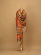 Elegant Silk Dupatta Silken Texture in Multi