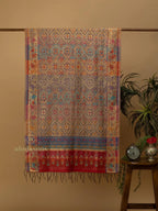 Elegant Silk Dupatta Silken Texture in Multi