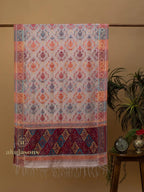 Elegant Silk Dupatta Silken Texture in Light Pink