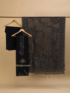 Cotton Silk Suit With Zari Weaving