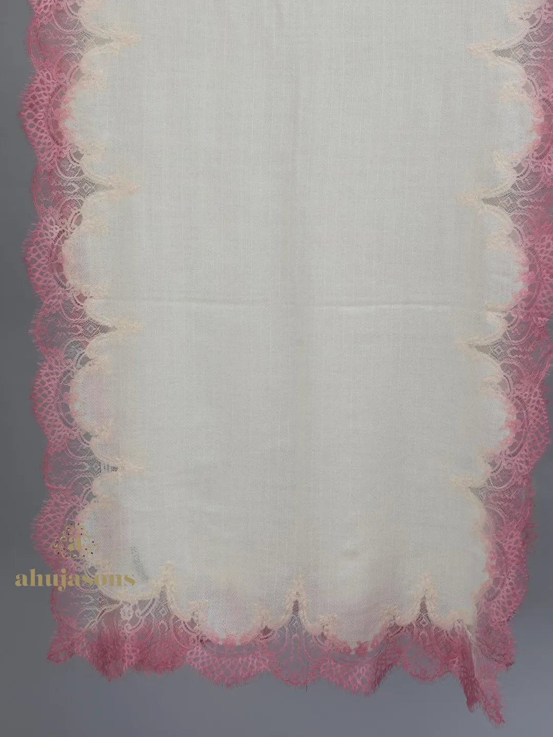 Classic Style Cashmere Stole in Blue