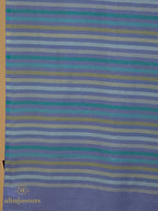 Elegant Stole Wool Blend with Dobby Pattern in Multi