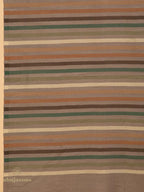 Chic Stole Wool Blend with Dobby Pattern in Multi