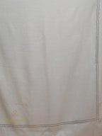 Elegant Stole Wool Blend with Dobby Pattern in Grey