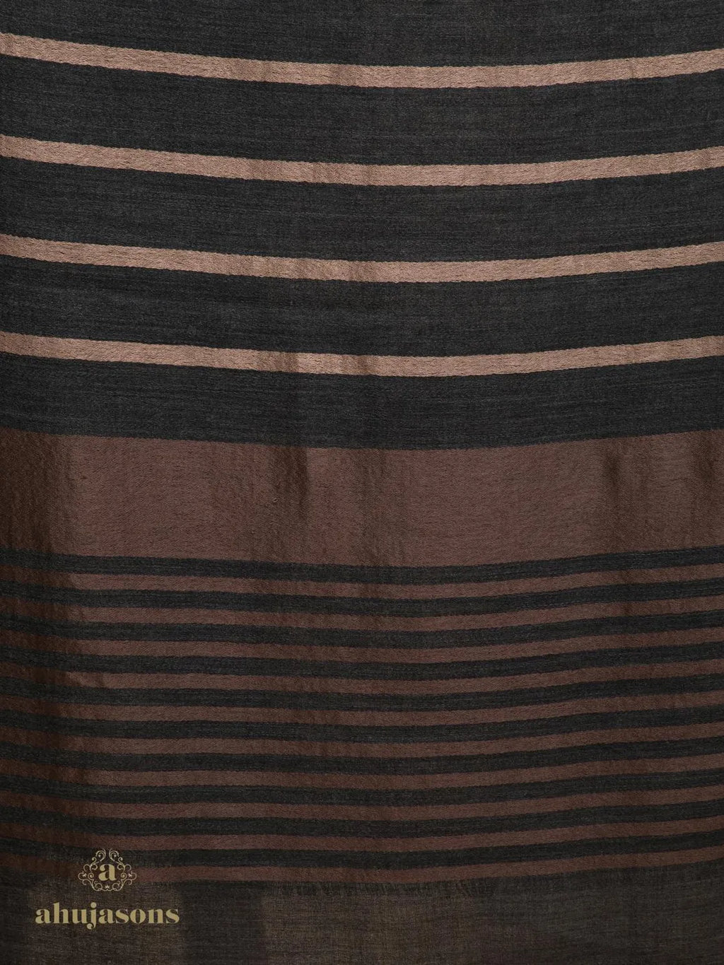 Chic Stole Wool Blend with Dobby Pattern in Multi