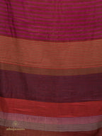 Elegant Stole with Dobby Pattern in Multi