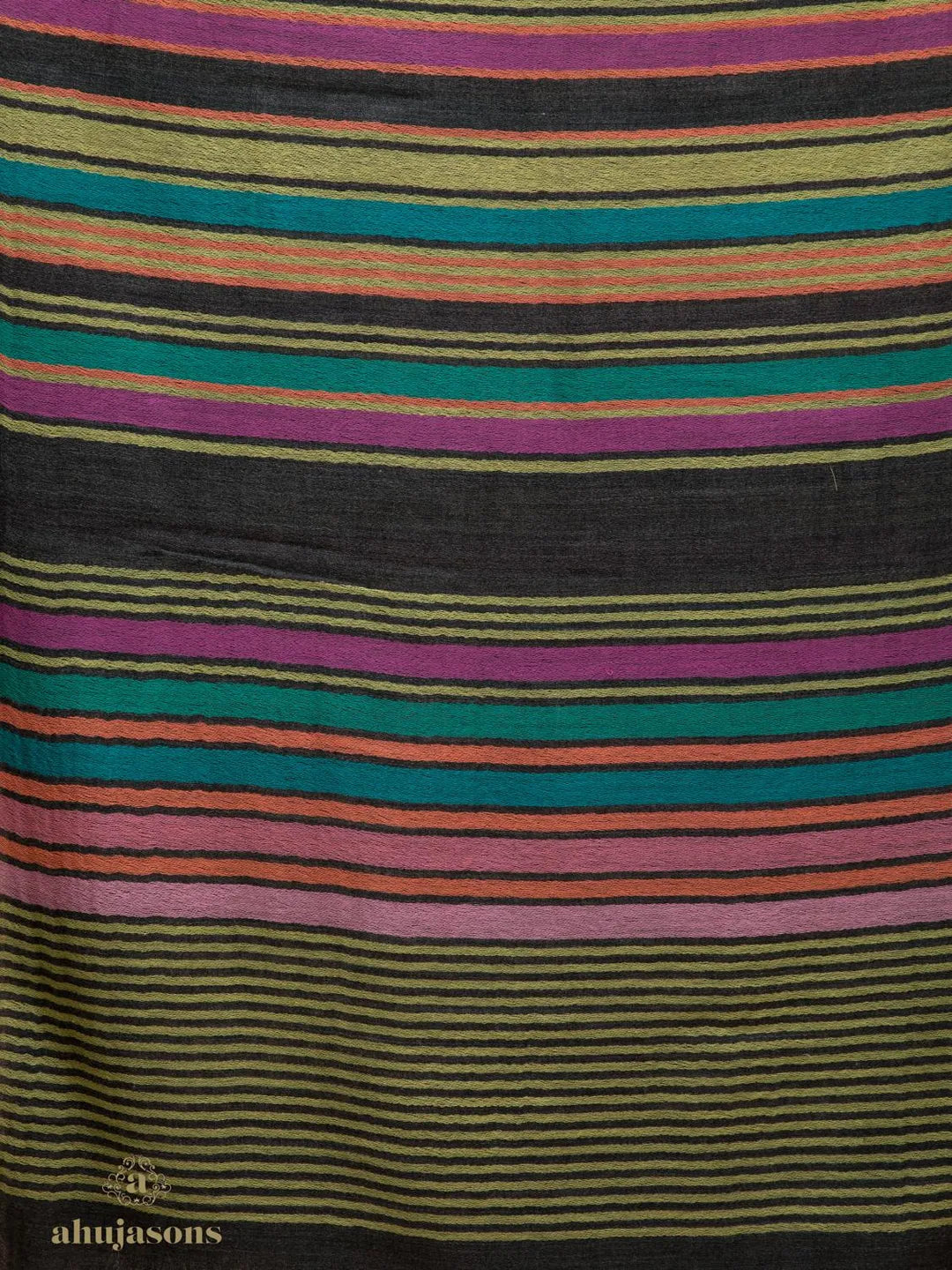 Elegant Stole with Dobby Pattern in Multi