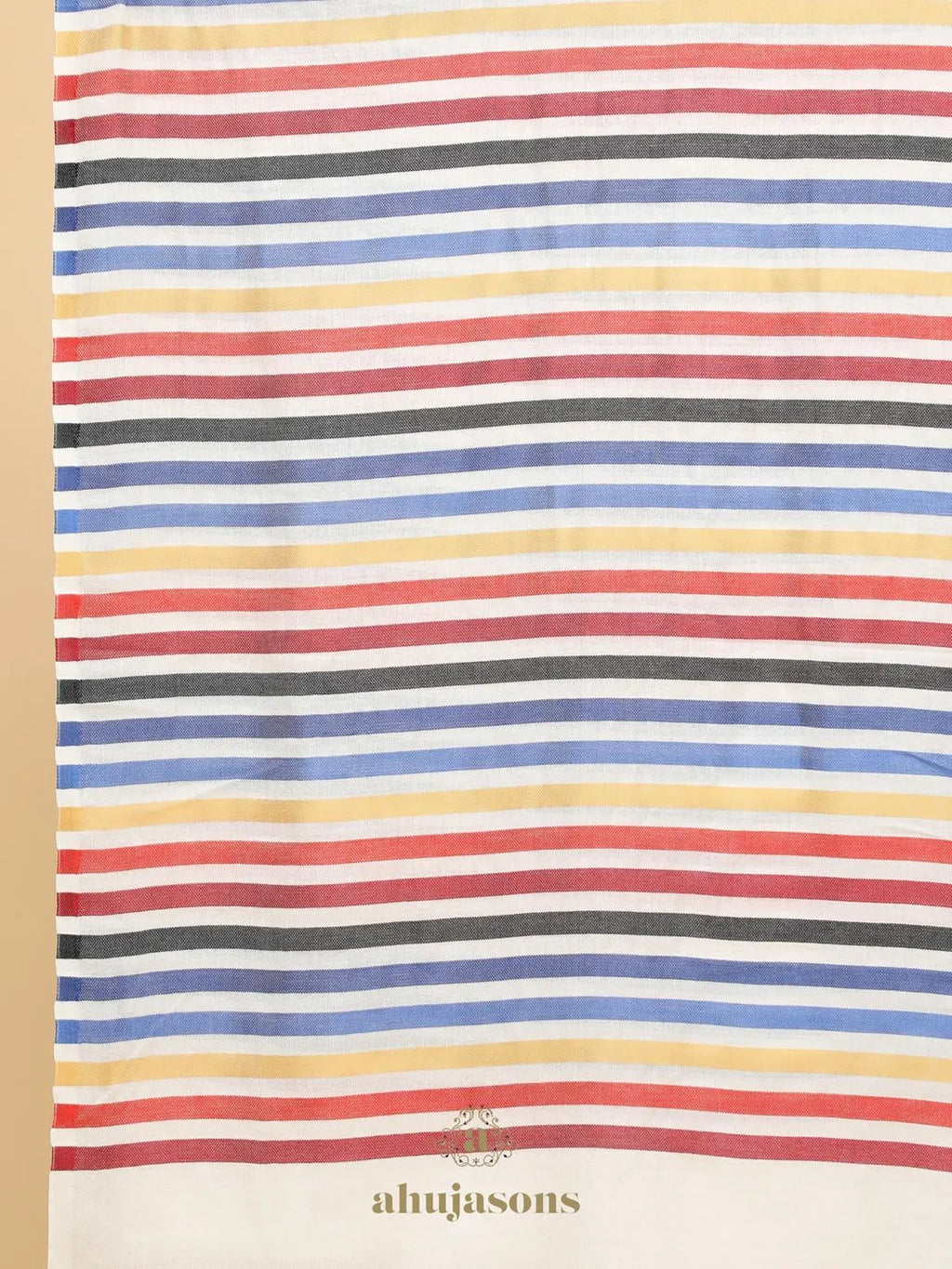 Chic Stole with Dobby Pattern in Multi