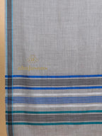 Chic Stole with Dobby Pattern in Grey