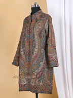 Contemporary Jacket with Kaani Pattern in Multi