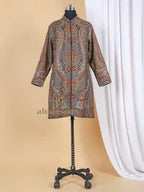 Contemporary Jacket with Kaani Pattern in Multi