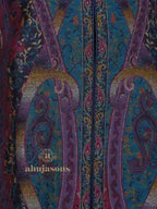 Contemporary Jacket with Kaani Pattern in Multi