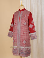 Contemporary Jacket with Kani Design Pattern in Multi