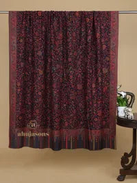 Classic Shawl Wool Blend with Kaani Pattern in Multi