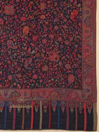 Classic Shawl Wool Blend with Kaani Pattern in Multi