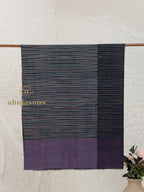 Dusty Purple Handloom Pure Pashmina Shawl — Ekat in elegant finish
