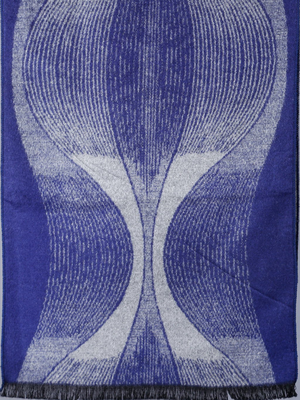 Blue Oval Stripe Muffler